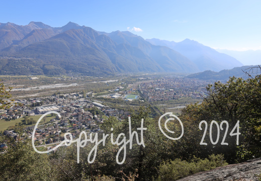 Blick auf Domoossola